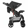 Carucior sport, Lionelo, Emma Plus, Cu tavita, 2 Suporturi pentru pahar, Geanta accesorii, Conform cu standardul european de securitate EN1888-1, Stone - 10