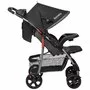 Carucior sport, Lionelo, Emma Plus, Cu tavita, 2 Suporturi pentru pahar, Geanta accesorii, Conform cu standardul european de securitate EN1888-1, Stone - 9