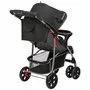 Carucior sport, Lionelo, Emma Plus, Cu tavita, 2 Suporturi pentru pahar, Geanta accesorii, Conform cu standardul european de securitate EN1888-1, Stone - 8