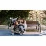 Carucior sport, Lionelo, Emma Plus, Cu tavita, 2 Suporturi pentru pahar, Geanta accesorii, Conform cu standardul european de securitate EN1888-1, Stone - 27