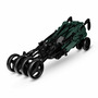 Lionelo - Carucior sport Irma, Cu husa de picioare, Cu plasa de tantari, Conform cu standardul european de securitate EN1888-1, Verde Inchis, Resigilat - 14