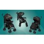 Lionelo - Carucior sport Irma Dreamin', Editie limitata, Cu husa de picioare, Cu plasa de tantari, Negru, Resigilat - 5