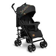 Carucior sport compact, Lionelo, Irma, Spatar reglabil in 4 pozitii, Suport picioare reglabil, Manere rotative, Pliere tip umbrela, 6- 36 luni, Pana la 15 kg, Conform cu EN1888-1:2018, Negru