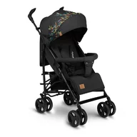 Carucior sport compact, Lionelo, Irma, Spatar ajustabil in 4 pozitii, Suport picioare reglabil, Manere rotative, Pliere tip umbrela, 6- 36 luni, Pana la 15 kg, Conform cu EN1888-1:2018, Negru