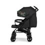 Carucior sport compact, Lionelo, Irma, Spatar reglabil in 4 pozitii, Suport picioare reglabil, Manere rotative, Pliere tip umbrela, 6- 36 luni, Pana la 15 kg, Conform cu EN1888-1:2018, Negru - 8