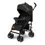 Carucior sport compact, Lionelo, Irma, Spatar reglabil in 4 pozitii, Suport picioare reglabil, Manere rotative, Pliere tip umbrela, 6- 36 luni, Pana la 15 kg, Conform cu EN1888-1:2018, Negru - 6