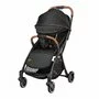 Carucior sport, Lionelo, Julie One, De la nastere, Greutate redusa, Cu accesorii, Cadru din aluminiu, 0-22 kg, Pliere compacta pentru avion, Conform cu standardele europene de securitate EN1888-1 si EN1888-2, Negru - 6