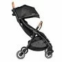 Carucior sport, Lionelo, Julie One, De la nastere, Greutate redusa, Cu accesorii, Cadru din aluminiu, 0-22 kg, Pliere compacta pentru avion, Conform cu standardele europene de securitate EN1888-1 si EN1888-2, Negru - 8