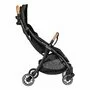 Carucior sport, Lionelo, Julie One, De la nastere, Greutate redusa, Cu accesorii, Cadru din aluminiu, 0-22 kg, Pliere compacta pentru avion, Conform cu standardele europene de securitate EN1888-1 si EN1888-2, Negru - 10