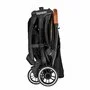 Carucior sport, Lionelo, Julie One, De la nastere, Greutate redusa, Cu accesorii, Cadru din aluminiu, 0-22 kg, Pliere compacta pentru avion, Conform cu standardele europene de securitate EN1888-1 si EN1888-2, Negru - 21