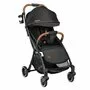 Carucior sport, Lionelo, Julie One, De la nastere, Greutate redusa, Cu accesorii, Cadru din aluminiu, 0-22 kg, Pliere compacta pentru avion, Conform cu standardele europene de securitate EN1888-1 si EN1888-2, Negru