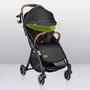 Carucior sport, Lionelo, Julie One, De la nastere, Greutate redusa, Cu accesorii, Cadru din aluminiu, 0-22 kg, Pliere compacta pentru avion, Conform cu standardele europene de securitate EN1888-1 si EN1888-2, Negru - 33