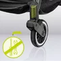 Carucior sport, Lionelo, Julie One, De la nastere, Greutate redusa, Cu accesorii, Cadru din aluminiu, 0-22 kg, Pliere compacta pentru avion, Conform cu standardele europene de securitate EN1888-1 si EN1888-2, Negru - 34
