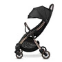 Carucior sport, Lionelo, Julie One, De la nastere, Greutate redusa, Cu accesorii, Cadru din aluminiu, 0-22 kg, Pliere compacta pentru avion, Conform cu standardele europene de securitate EN1888-1 si EN1888-2, Negru/Auriu - 9