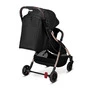 Carucior sport, Lionelo, Julie One, De la nastere, Greutate redusa, Cu accesorii, Cadru din aluminiu, 0-22 kg, Pliere compacta pentru avion, Conform cu standardele europene de securitate EN1888-1 si EN1888-2, Negru/Auriu - 14