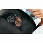 Carucior sport, Lionelo, Julie One, De la nastere, Greutate redusa, Cu accesorii, Cadru din aluminiu, 0-22 kg, Pliere compacta pentru avion, Conform cu standardele europene de securitate EN1888-1 si EN1888-2, Negru/Auriu - 18