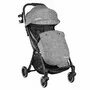 Carucior sport, Lionelo, Julie One, De la nastere, Greutate redusa, Cu accesorii, Cadru din aluminiu, 0-22 kg, Pliere compacta pentru avion, Conform cu standardele europene de securitate EN1888-1 si EN1888-2, Gri - 7