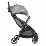 Carucior sport, Lionelo, Julie One, De la nastere, Greutate redusa, Cu accesorii, Cadru din aluminiu, 0-22 kg, Pliere compacta pentru avion, Conform cu standardele europene de securitate EN1888-1 si EN1888-2, Gri - 12
