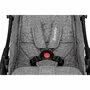 Carucior sport, Lionelo, Julie One, De la nastere, Greutate redusa, Cu accesorii, Cadru din aluminiu, 0-22 kg, Pliere compacta pentru avion, Conform cu standardele europene de securitate EN1888-1 si EN1888-2, Gri - 16