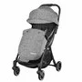 Carucior sport, Lionelo, Julie One, De la nastere, Greutate redusa, Cu accesorii, Cadru din aluminiu, 0-22 kg, Pliere compacta pentru avion, Conform cu standardele europene de securitate EN1888-1 si EN1888-2, Gri - 5