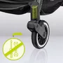 Carucior sport, Lionelo, Julie One, De la nastere, Greutate redusa, Cu accesorii, Cadru din aluminiu, 0-22 kg, Pliere compacta pentru avion, Conform cu standardele europene de securitate EN1888-1 si EN1888-2, Gri - 31