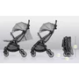 Carucior sport, Lionelo, Julie One, De la nastere, Greutate redusa, Cu accesorii, Cadru din aluminiu, 0-22 kg, Pliere compacta pentru avion, Conform cu standardele europene de securitate EN1888-1 si EN1888-2, Gri - 33