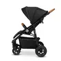Carucior sport, Lionelo, Natt, De la nastere, Cu accesorii si capotina XXL reglabila, 0 - 22 kg, Conform cu standardele europene de securitate EN1888-1, EN1888-2, Negru Onyx - 7