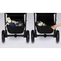 Carucior sport, Lionelo, Natt, De la nastere, Cu accesorii si capotina XXL reglabila, 0 - 22 kg, Conform cu standardele europene de securitate EN1888-1, EN1888-2, Negru Onyx - 23