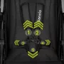 Carucior sport, Lionelo, Natt, De la nastere, Cu accesorii si capotina XXL reglabila, 0 - 22 kg, Conform cu standardele europene de securitate EN1888-1, EN1888-2, Negru Onyx - 28