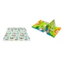 Covoras educativ, Lionelo, Robby, Pliabil, Impermeabil, Dimensiune mare, 200 x 180 cm, Cu Imprimeu pe ambele parti, Conform cu standardul european de securitate EN71, Multicolor - 8