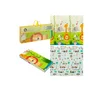 Covoras educativ, Lionelo, Robby, Pliabil, Impermeabil, Dimensiune mare, 200 x 180 cm, Cu Imprimeu pe ambele parti, Conform cu standardul european de securitate EN71, Multicolor - 6