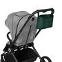 Geanta impermeabila, Lionelo, Little Cube, Pentru mamici si carucior, Impermeabila, Cu 4 compartimente, Curea detasabila, Buzunar exterior detasabil, Verde - 6