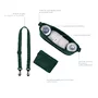 Geanta impermeabila, Lionelo, Little Cube, Pentru mamici si carucior, Impermeabila, Cu 4 compartimente, Curea detasabila, Buzunar exterior detasabil, Verde - 9