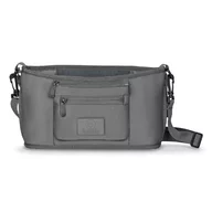 Geanta impermeabila, Lionelo, Little Cube, Pentru mamici si carucior, Impermeabila, Cu 4 compartimente, Curea detasabila, Buzunar exterior detasabil, Gri