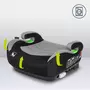 Inaltator auto, Lionelo, Luuk Fix I-size, 125- 150 cm, Instalare cu sistem Isofix si centura de prindere, Cu husa detasabila, Conform cu standardul european de securitate ECE R129, Gri - 6