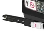 Inaltator auto, Lionelo, Luuk Fix I-size, 125- 150 cm, Instalare cu sistem Isofix si centura de prindere, Cu husa detasabila, Conform cu standardul european de securitate ECE R129, Negru - 8