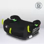 Inaltator auto, Lionelo, Luuk Fix I-size, 125- 150 cm, Instalare cu sistem Isofix si centura de prindere, Cu husa detasabila, Conform cu standardul european de securitate ECE R129, Negru - 10