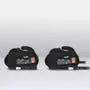 Inaltator auto, Lionelo, Luuk Fix I-size, 125- 150 cm, Instalare cu sistem Isofix si centura de prindere, Cu husa detasabila, Conform cu standardul european de securitate ECE R129, Negru - 11