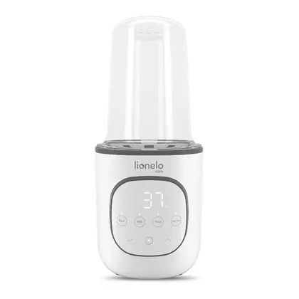 Incalzitor biberoane, Lionelo, ThermUp 2.0, 5 in 1, Sterilizare, Dezghetare, Incalzire rapida, 200 W, Fara BPA, Alb