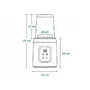 Incalzitor biberoane, Lionelo, ThermUp 2.0, 5 in 1, Sterilizare, Dezghetare, Incalzire rapida, 200 W, Fara BPA, Alb - 14