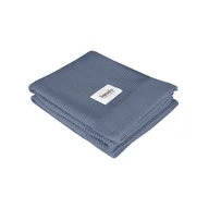 Paturica multifunctionala, Lionelo, Din bambus, Cu proprietati de termoreglare, Antibacteriana, Antifungica, Antialergice, Lavabila la masina de spalat, 100x75 cm, Albastru