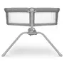 Patut balansoar, Lionelo, Malin, 3 in 1, Pliabil, 0-9 kg, Geanta Transport, Asamblare Rapida, Ultra-Usor, Conform cu standardele europeane de securitate EN1130 si EN16890, Gri - 5