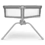 Patut balansoar, Lionelo, Malin, 3 in 1, Pliabil, 0-9 kg, Geanta Transport, Asamblare Rapida, Ultra-Usor, Conform cu standardele europeane de securitate EN1130 si EN16890, Gri - 7