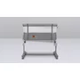 Patut co-sleeper, Lionelo, Aurora, Cu leganare si setare unghiulara, Pana la 9 kg, Gri - 26