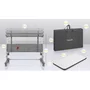 Patut co-sleeper, Lionelo, Aurora, Cu leganare si setare unghiulara, Pana la 9 kg, Gri - 30