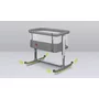 Patut co-sleeper, Lionelo, Aurora, Cu leganare si setare unghiulara, Pana la 9 kg, Gri - 27
