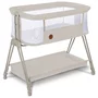 Patut co-sleeper, Lionelo, Luna, 2 in 1, Cu laterala culisanta, Cu setare unghiulara, Cu roti, Reglabil in 6 pozitii pe inaltime, Bej - 15