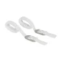 Patut co-sleeper, Lionelo, Luna, 2 in 1, Cu laterala culisanta, Cu setare unghiulara, Cu roti, Reglabil in 6 pozitii pe inaltime, Bej - 20