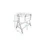Patut co-sleeper, Lionelo, Luna, 2 in 1, Cu laterala culisanta, Cu setare unghiulara, Cu roti, Reglabil in 6 pozitii pe inaltime, Gri deschis - 28