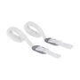 Patut co-sleeper, Lionelo, Luna, 2 in 1, Cu laterala culisanta, Cu setare unghiulara, Cu roti, Reglabil in 6 pozitii pe inaltime, Gri deschis - 23